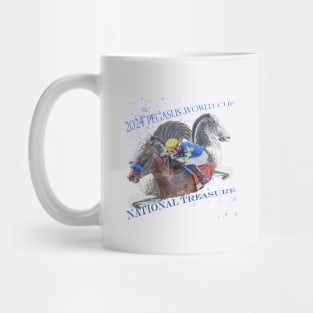 National Treasure Wins the 2024 Pegasus Cup Mug